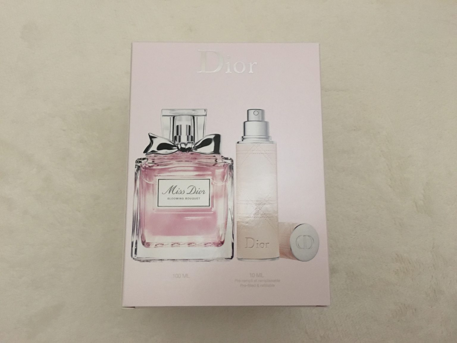 アットコスメで人気の香水【Dior】ミス ディオール ブルーミング ブーケ リフィラブル スプレー付を購入してみた | ひめごと